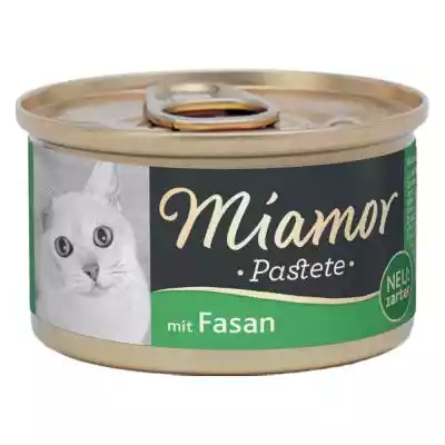Miamor Pastete, 12 x 85 g - Bażant Koty / Karma mokra dla kota / Miamor / Pastete