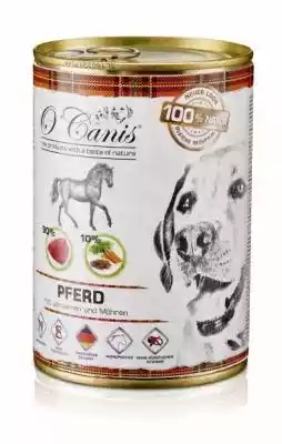 O'CANIS Konina z warzywami i siemieniem  Podobne : O'CANIS Mix 5 Smaków - mokra karma dla psa - 12x400 g + Gratis! - 88342
