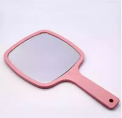Xceedez Ręczne lustro z uchwytem, do mak Podobne : Xceedez Ręczne lustro z uchwytem, do makijażu toaletowego Home Salon Travel Use (kwadrat) Pink - 2792711