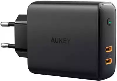 AUKEY PA-D5 to nowa ładowarka sieciowa Power Delivery z funkcją Dynamic Detect. Ładuje pojedyncze urządzenie USB-C z mocą do 60 W lub po podłączeniu drugiego urządzenia inteligentnie dzieli się tą mocą podczas jednoczesnego ładowania telefonu i np. laptopa USB-C (do 18 W + 45 W). Szybkie ł