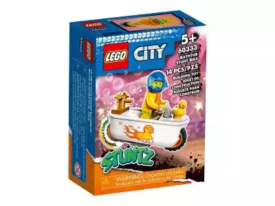 Klocki LEGO City Kaskaderski motocykl-wa Podobne : LEGO Klocki City 60198 Pociąg towarowy - 269061