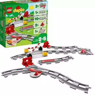 LEGO Duplo Tory kolejowe 10882 Podobne : Lego Duplo Most - 3021849