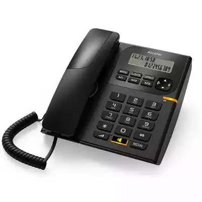 Alcatel  Telefon przewodowy T58 czarny Smartfony Telefony/Telefony/Telefony stacjonarne przewodowe