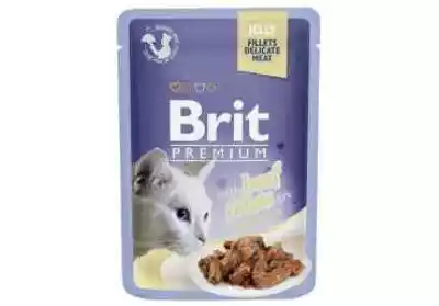 Brit Premium Cat Sasz. Fillets With Beef Podobne : BRIT Care Fillets in Jelly filety z pstrągiem i dorszem w galaretce - mokra karma dla kota - 24x85 g - 88312