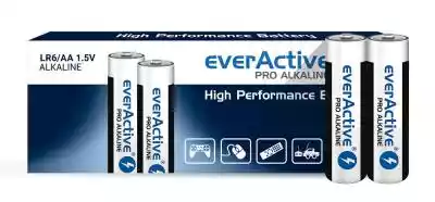 Niezawodne baterie alkaliczne od everActive. PRO ALKALINE to najwyższa linia baterii alkalicznych do profesjonalnych zastosowań. Pojemność ok. 3000 mAh. 10 lat przydatności.