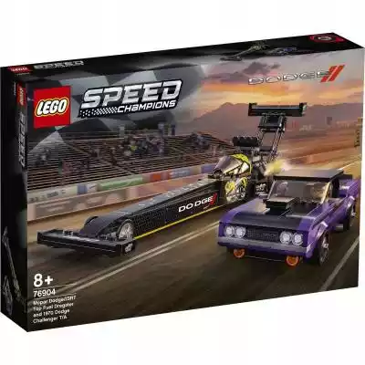 Lego Speed Champions 76904 Mopar Dodge// Podobne : Lego Mopar Dodge Srt Top Fuel Dragster 76904 - 1259937