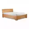 Łóżko BERGAMO PLUS EKODOM drewniane : Rozmiar - 140x200, Kolor wybarwienia - Wiśnia