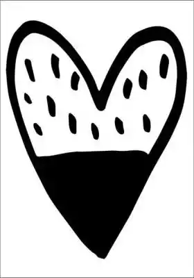 Serce - plakat 70x100 cm Podobne : Kot - plakat 59,4x84,1 cm - 465856