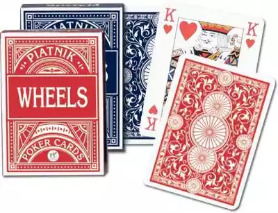 Piatnik Karty Wheels pokerowe talia 55 k Podobne : HOT WHEELS Tor Podstawowe wyzwania zestawy FTH79 - 843258