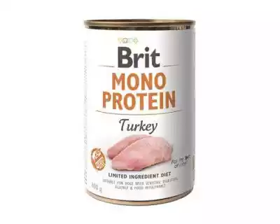 BRIT Mono Protein Turkey - mokra karma z Podobne : Brit Mono Protein Beef - 400g puszka - 45287