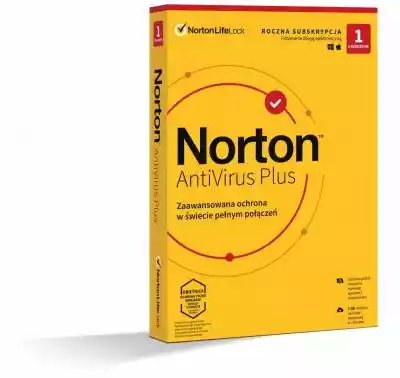 Symantec Norton Antivirus Plus 1 st. 12  Allegro/Elektronika/Komputery/Oprogramowanie/Antywirusy i bezpieczeństwo