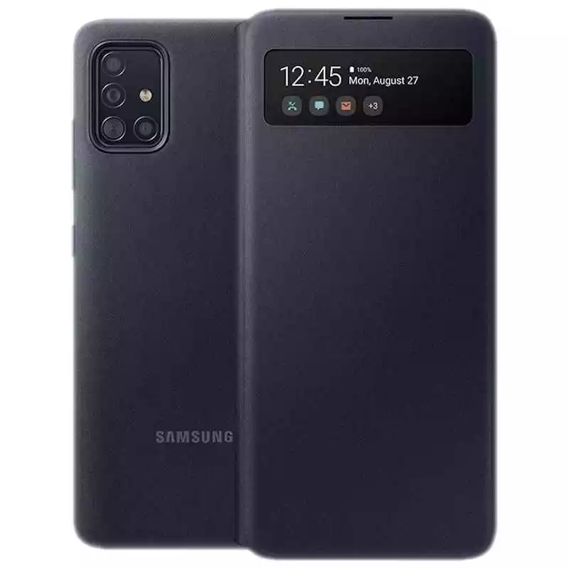 Etui Samsung View Wallet Cover do Samung Galaxy A51 Czarny  ceny i opinie