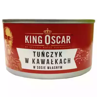 King Oscar - Tuńczyk w kawałkach w sosie Podobne : King Oscar Filety śledziowe w sosie pomidorowym 160 g - 860132