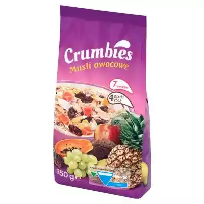 Crumbles Musli owocowe 350 g Artykuły spożywcze > Śniadanie > Musli