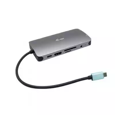 Metalowa stacja dokująca USB-C HDMI VGA LAN i-TEC Mała metalowa stacja dokująca USB-C umożliwiająca łatwe podłączenie zewnętrznego monitora lub projektora przez port HDMI lub VGA. Wystarczy podłączyć laptopa lub tablet (bez potrzeby instalowania sterowników) i czerpać korzyści z szybkiego 