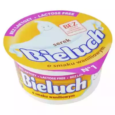 Bieluch - Serek waniliowy bez laktozy Produkty świeże/Masło, mleko, nabiał, jaja/Serki i desery
