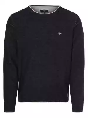 Odróżnia się od klasycznych dzianinowych modeli kontrastowymi zawijanymi rąbkami: sweter z czystej bawełny marki Fynch-Hatton.