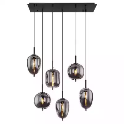 Globo Blacky 15345-6 lampa wisząca zwis  Oświetlenie wewnętrzne > Lampy wiszące > Lampy wiszące metalowe