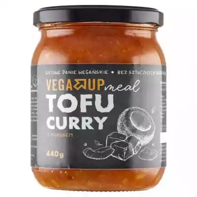 Vega Up - Tofu curry z kokosem Podobne : Well Well Tofu sałatkowe z czosnkiem i ziołami 140 g - 843098