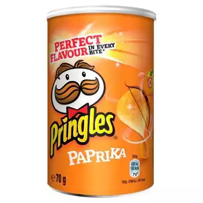 Pringles Paprika Chrupki 70 g Artykuły spożywcze > Przekąski > Chipsy i chrupki