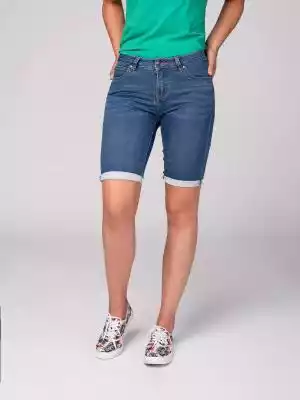 Klasyczne szorty jeansowe damskie przed  Podobne : Klasyczne szorty jeansowe damskie przed kolano, Slim Fit D-FIFY 3 - 26733