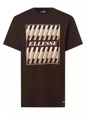 ellesse - T-shirt damski – Silvara, brąz ellesse