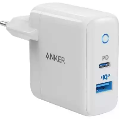 Anker Ładowarka PowerPort PD+2 1w USB-A Smartfony i lifestyle/Akcesoria GSM/Ładowarki do smartfonów