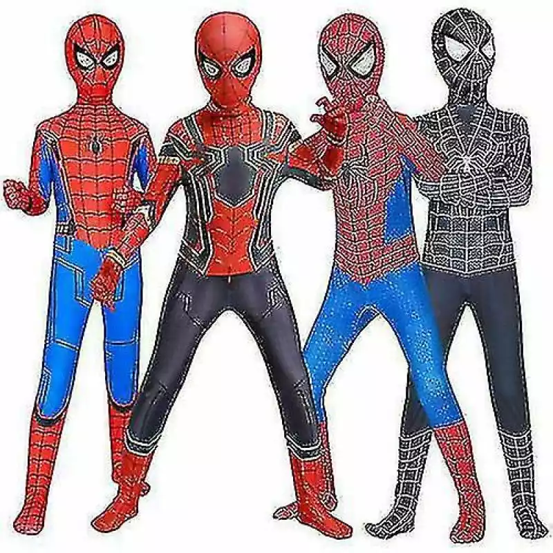 Kostium Spidermana Kids V Czarny spiderman 9-10 Years  ceny i opinie