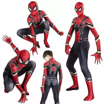 Spider-Man Homecoming Iron Spiderman Sui Podobne : Spider-Man Homecoming Iron Spiderman Suit Kostium superbohatera Halloween M (165-175cm) For Adults - 2846647