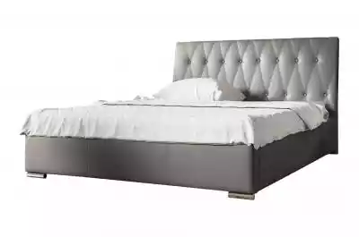 Łóżko tapicerowane z pojemnikiem NICEA 1 Meble > Łóżka