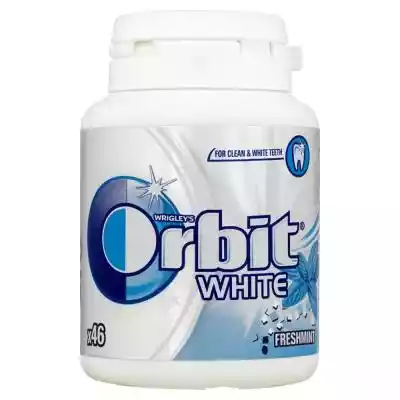         Orbit                Żuj Orbit White po każdej kawie dla czystych i białych zębów.Żuj po jedzeniu i piciu przez co najmniej 20 minut. Zróżnicowana,  zbilansowana dieta i zdrowy tryb życia są ważne.}                    bezcukrowa guma do żucia Orbit pomaga optymalizować poziom pH os