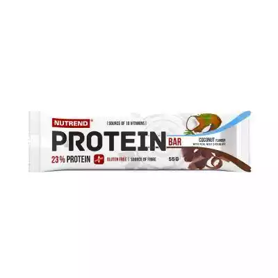 Nutrend - Baton proteinowy Kokos Podobne : Baton proteinowy Krem orzechowy & Sól 45 g - 302644