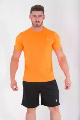 Pomarańczowy T-Shirt Męski T-Shirt - Coo