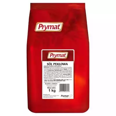 Prymat GastroLine Sól peklowa 1 kg Podobne : Prymat - Majeranek suszony - 228354