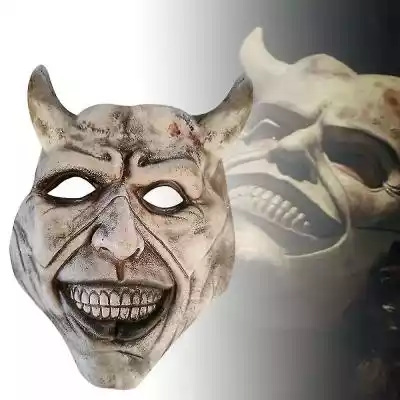 Mssugar Czarna maska na telefon Kostium  Podobne : Suning Scary Led Halloween Mask Cosplay Rave Kostium maski na twarz Blue - 2727740