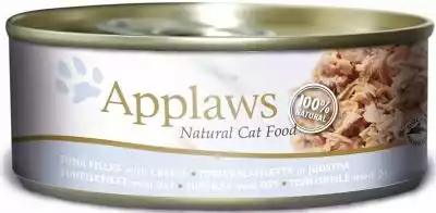 Applaws - Tuńczyk Ser - 156g puszka dla kota Za każdym razem,  gdy otwierasz puszkę Applaws - Tuńczyk Ser,  już na pierwszy rzut oka widzisz co ją wyróżnia. Faktem jest,  że nie zawiera zbędnych składników - nie ma ukrytych barwników,  aromatów ani sztucznych zestawów witamin. Producent za