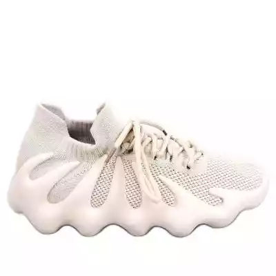 BM Skarpetkowe buty sportowe Eaton Beige Podobne : BM Skarpetkowe buty sportowe Eaton White białe - 1325214