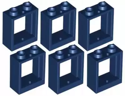 Lego Rama/Okno 1x2x2 C. Niebieski 60592/ Podobne : Lego 60592 okno 1x2x2 c.niebieski 2szt. - 3033989