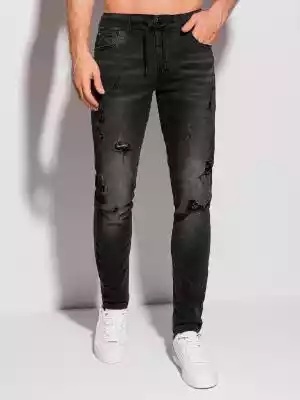 Spodnie męskie jeansowe 1308P - czarne
 