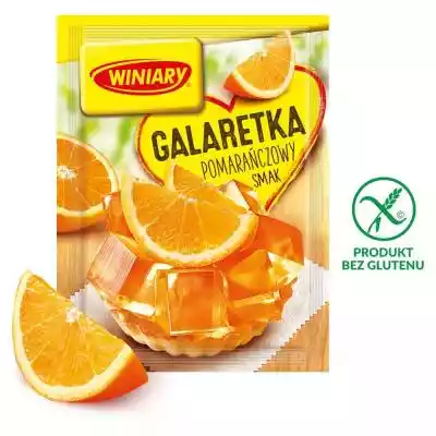 Winiary Galaretka pomarańczowy smak 71 g Podobne : Delecta Galaretka smak truskawkowy 70 g - 842652