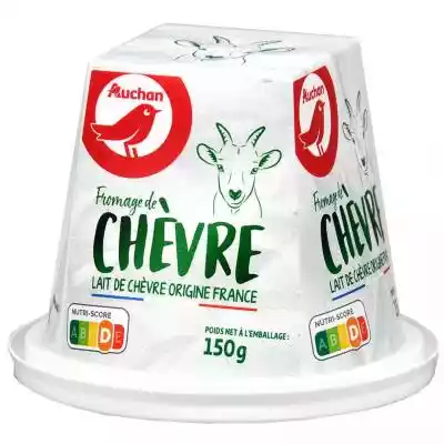 Auchan - Serek z mleka koziego Podobne : Auchan - Serek homogenizowany o smaku waniliowym - 224263