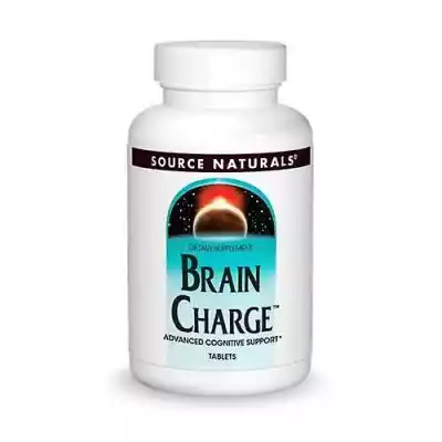 Source Naturals Brain Charge, 60 tablete Podobne : Source Naturals Askorbinian magnezu, 4 uncje (opakowanie 6 sztuk) - 2712382