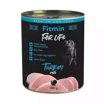 FITMIN for Life Indyk - mokra karma dla psa - 800 g
        FITMIN for Life Indyk - mokra karma dla psa - 800 gUzupełniająca mokra karma w formie pasztetu z indykiem,  dedykowana dorosłym psom wszystkich ras. Jest to produkt wysokobiałkowy,  który doskonale nadaje się dla psów cierpiących 