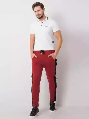 Spodnie dresowe Spodnie dresowe męskie b Podobne : Bordowe klasyczne spodnie - 1012454