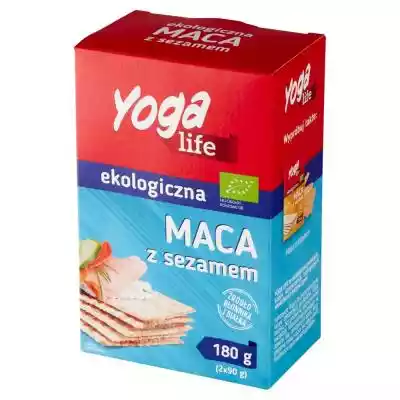 Yoga Life Maca z sezamem ekologiczna 180 Podobne : Skrzydło Drzwiowe LIFE - 22263