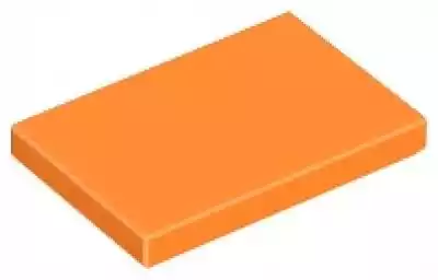 Lego 26603 Tile 2x3 Pomarańczowy 1 szt. Nowa