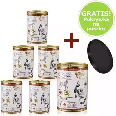 O'CANIS Konina z warzywami i siemieniem  Podobne : O'CANIS Koza z ziemniakami, pietruszką i marchewką - mokra karma dla psa - 6x400 g + Gratis! - 91479