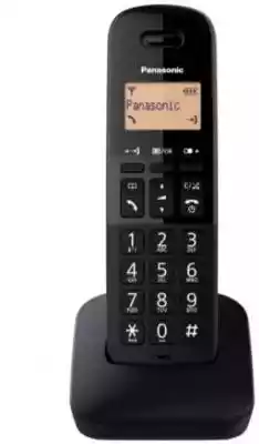 Panasonic Telefon KX-TGB612 Dect Black D Smartfony i lifestyle/Smartfony i telefony/Telefony stacjonarne