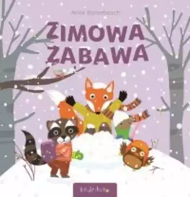 Lis,  Mysz,  Szop Pracz i Sowa bawią się na śniegu. Chcą ulepić bałwana na szczycie pagórka,  ale taka wielka śniegowa kula jest bardzo ciężka. Pomożesz im wtoczyć ją na górę Interaktywna książka obrazkowa przeznaczona dla dzieci,  które uwielbiają zimowe zabawy.