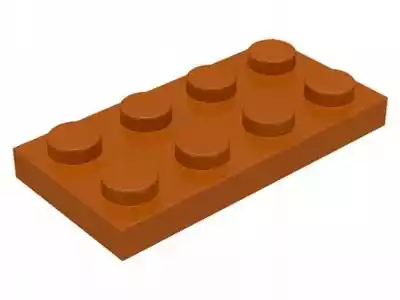 Lego 3020 plytka 2x4 c. pomarańczowy 1 s Podobne : Lego Płytka z zaczepem 1x2 63868 brązowa - 3101944